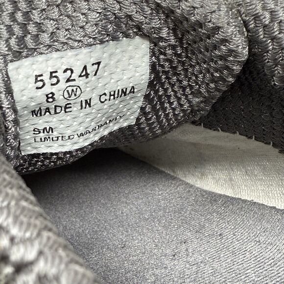 Footjoy M Project Golf Shoes Mens 8 W Wide Gray Black Spikeless 55247 - Picture 12 of 15